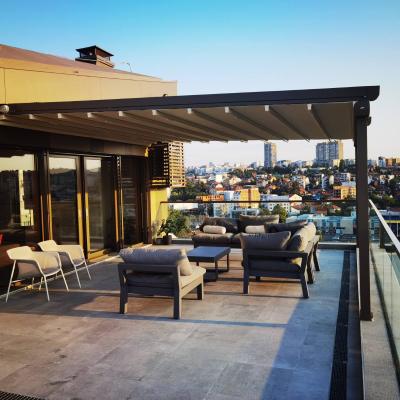 Shading system for roof tops