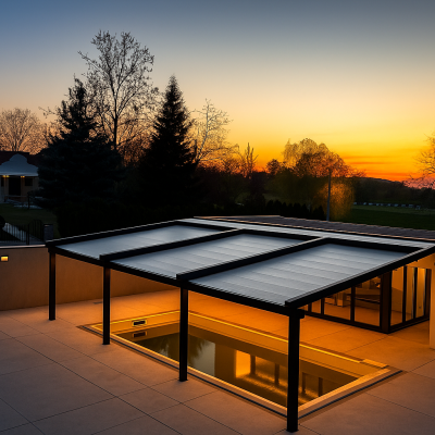 20250716 2313 Pergola At Sunset Remix 01k0adt6z5extr6n8vpfaps3t7