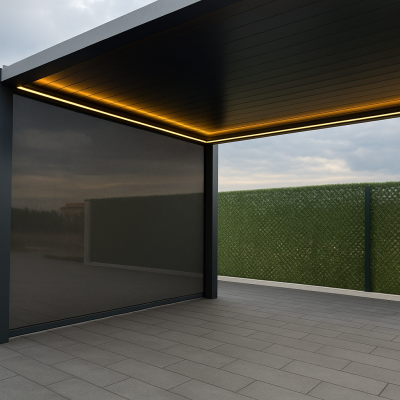 20251107 1402 Modern Pergola Design Remix 01k9ezjqejf00thrhk829t6tv3