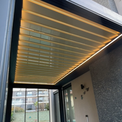 açılır kapanır pergola