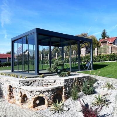 Antracite Grey Bioclimatic Pergola