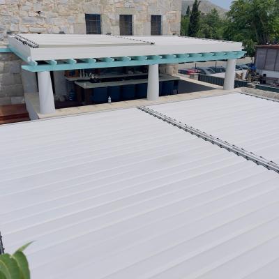 Bioclimatic Pergola System for Construction Projects