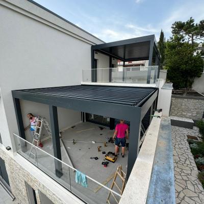 Bioklimatik Pergola Montajı