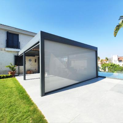 Zip blind for bioclimatic