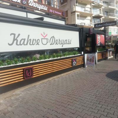 Restoranlar için Zip perde